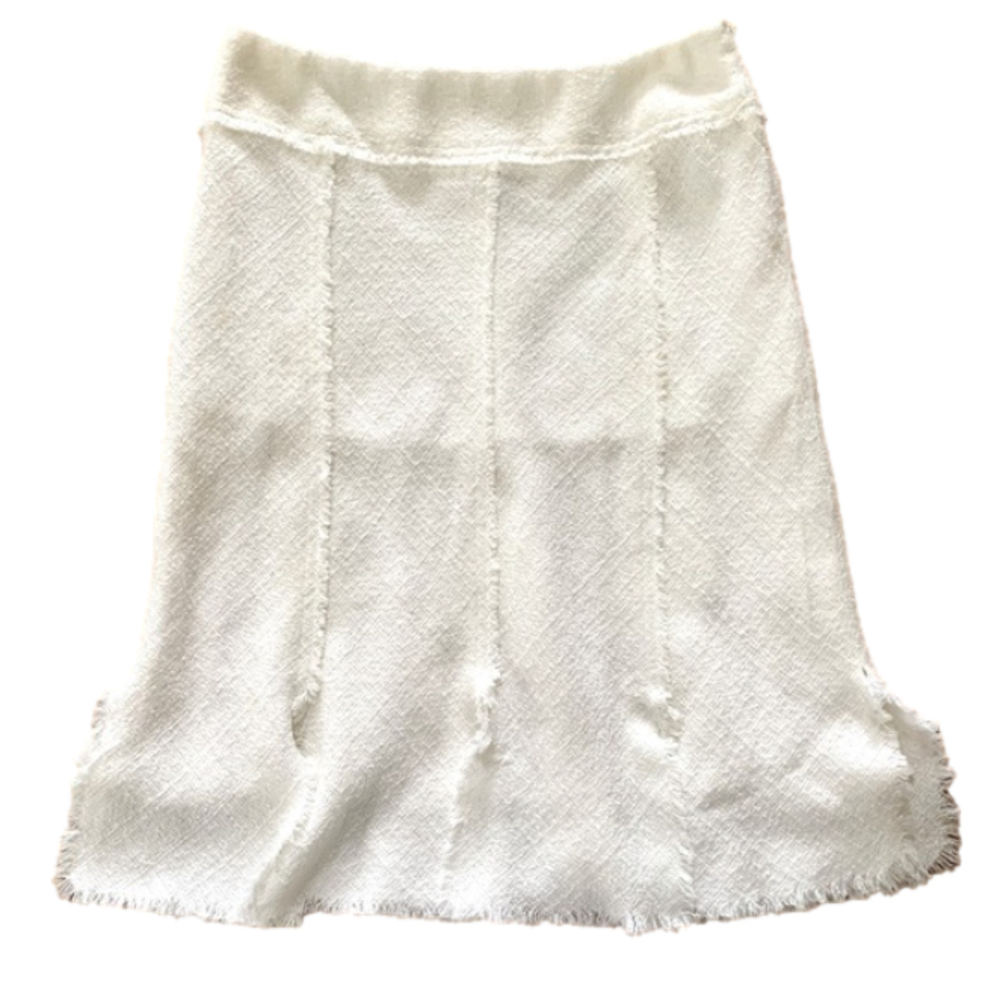 W.D.N.Y Off White Skirt